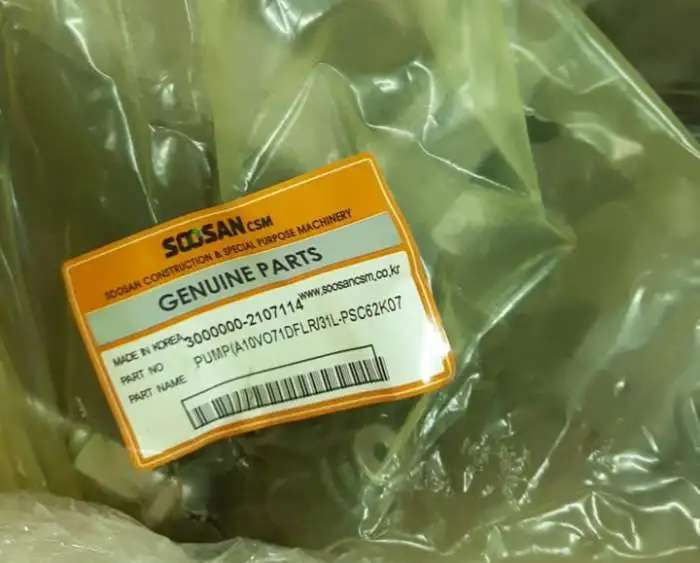 Главный насос в сборе для JUNJINSD-700, SD-1000, SD-1300, JD-800, JD-1300, JD-1400