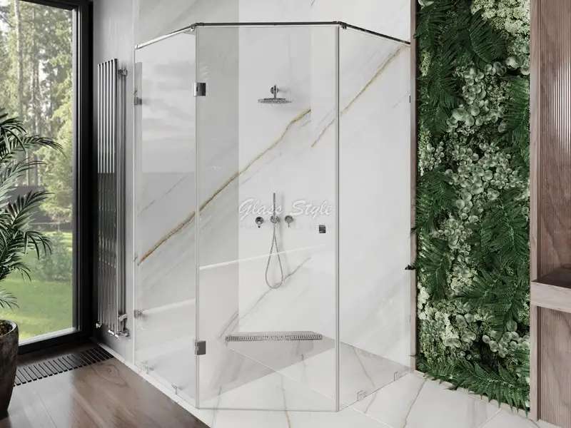 Распашные и раздвижные душевые от Glass Style