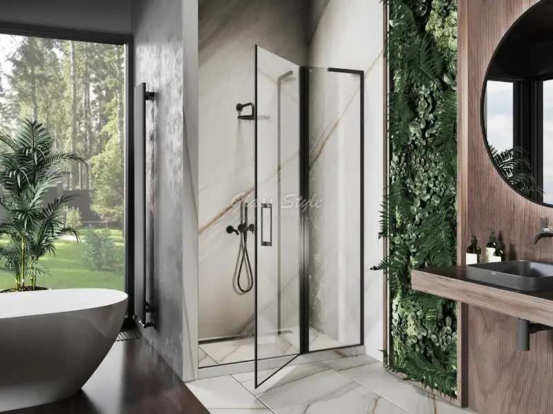 Распашные и раздвижные душевые от Glass Style