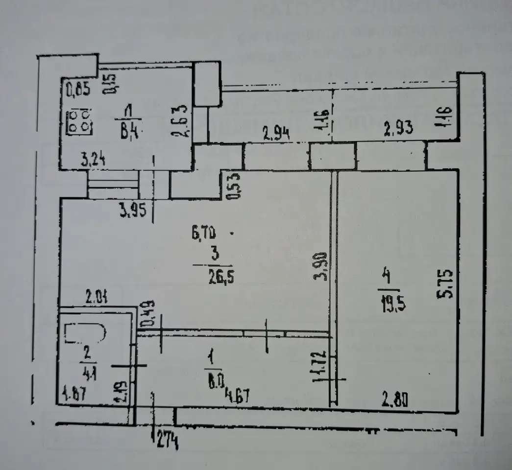 Продается 2-комн. квартира, 66,5 м, 10 эт., Кировский, Дуванский бульвар, д. 30