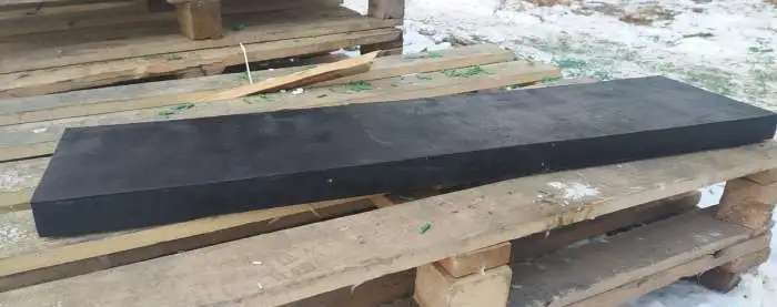 Пластина для отвалов армированная тросом