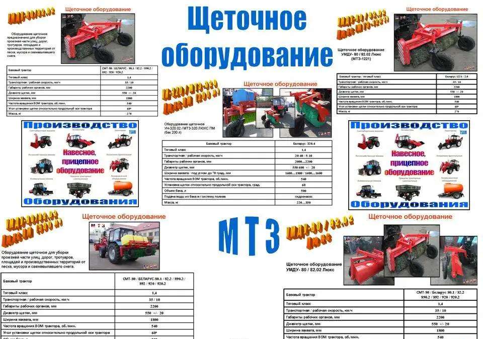 Дорожные щетки 