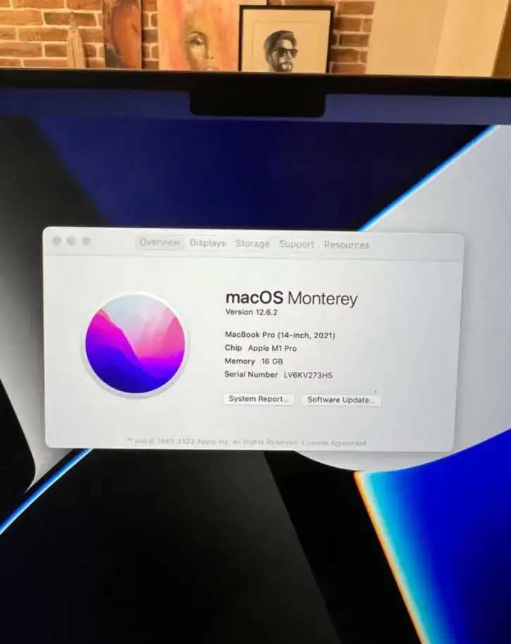 MacBook Pro 14 16/512 2021 M1 Pro