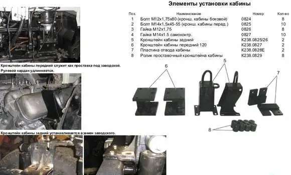 установка ямз на камаз