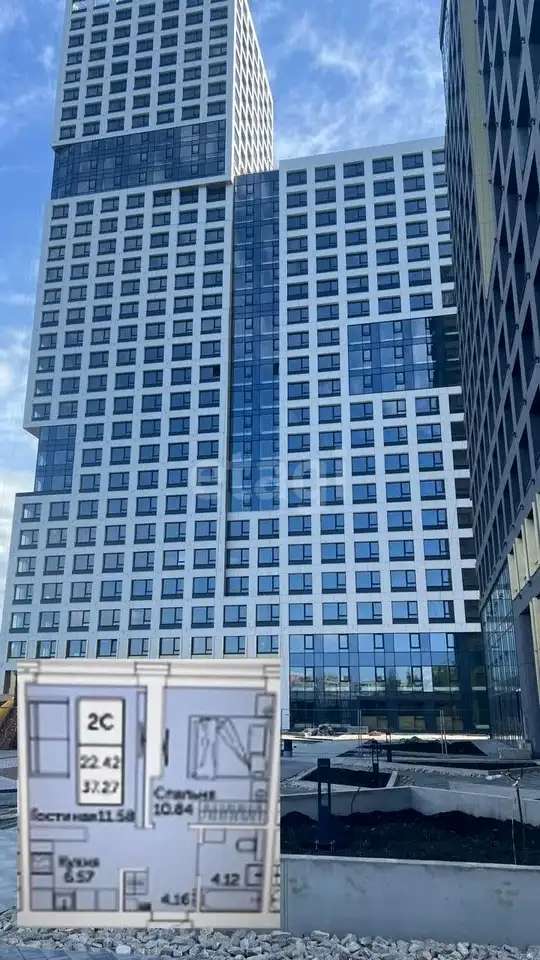 Квартира, 37,27 м², 6 эт., Республика башкортостан, уфа, минигали губайдулли