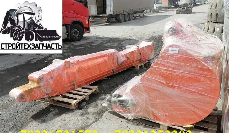Komatsu PC300 PC220 гусек удлинитель с ковшом на экскаватор