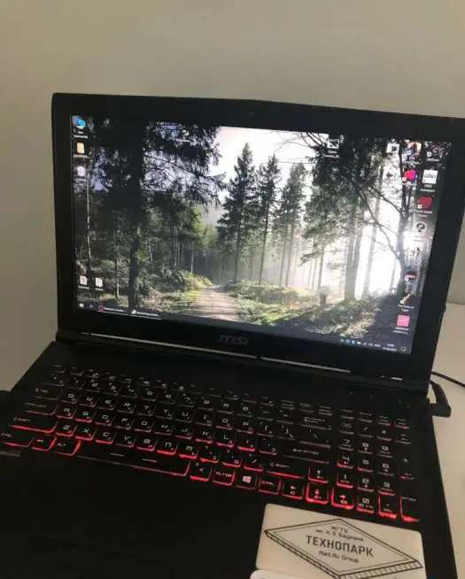 Игровой ноутбук MSI GP62M intel i5 GeForce GTX 1050