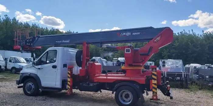 Автовышка SJ28 28м на шасси ГАЗон NEXT