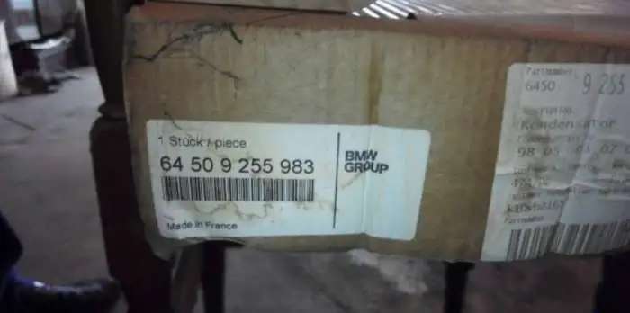 Радиатор кондиционера BMW