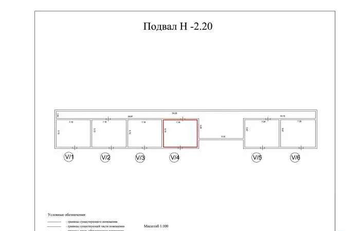 Продам помещения цокольного этажа по 40 кв. м. под магазин, офис в Калининграде 40,00 м2