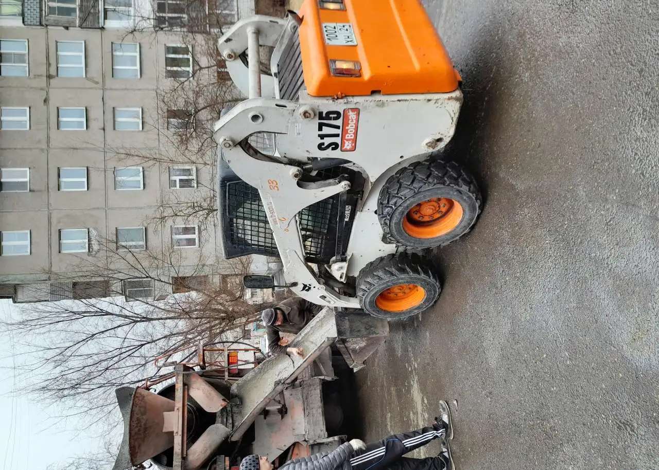 Услуга мини-погрузчик бобкат