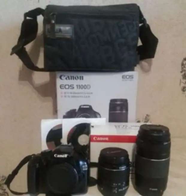 Зеркальный фотоаппаратCanob 1100D