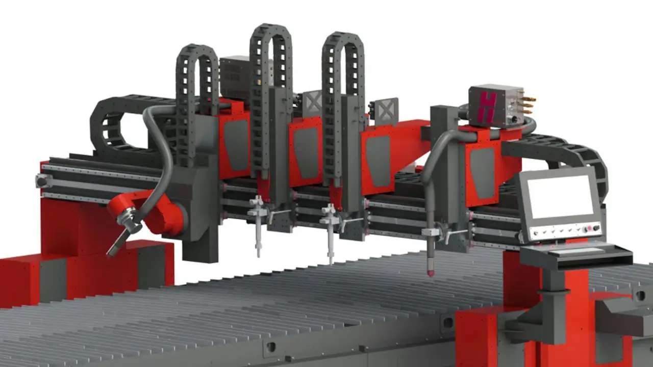 Станок терм. резки с чпу гиперплазма extra 3d