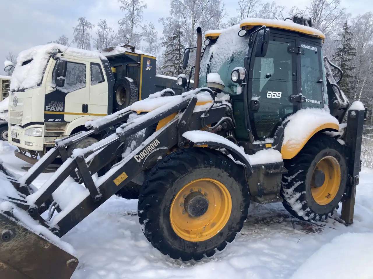 Продам экскаватор-погрузчик CUKUROVA 888