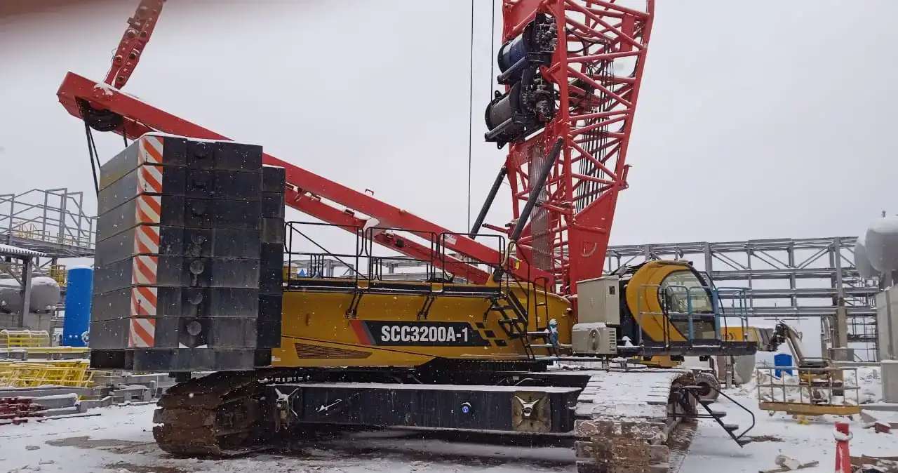 Гусеничные краны SANY, Liebherr грузоподъемностью от 100 до 320 тонн