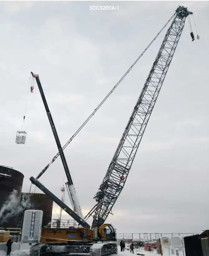 Гусеничные краны SANY, Liebherr грузоподъемностью от 100 до 320 тонн
