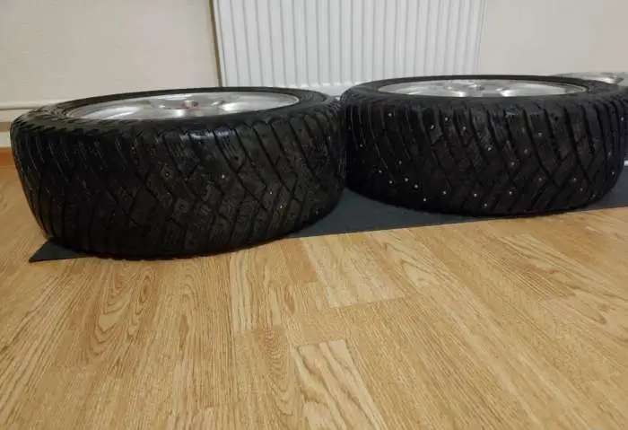 Литые диски R16 honda accord 7 + 2 шины