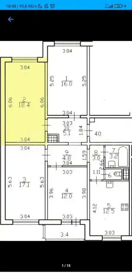 Продам комнату, Муринская дорога 68 к1