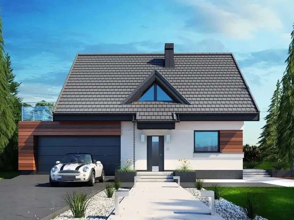 Компания : Дом из теплого бетона., Ленинградская 36 100,00 м2