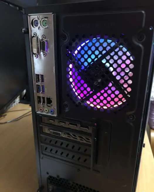 Игровой компьютер Core i5-3470/RX470 4Гб/SSD/HDD