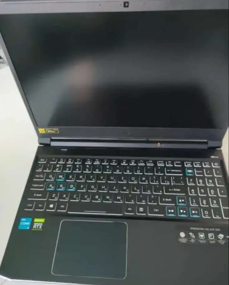 Acer Predator Helios 300 PH315-54, Intel Core i5-11400H (2.7 ГГц), RAM 8 ГБ, SSD 512 ГБ, NVIDIA GeForce RTX 3060 (6 Гб)