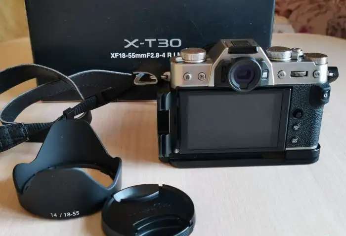 Fujifilm X-T30 серебристый + 18-55mm f/2.8-4 R LM