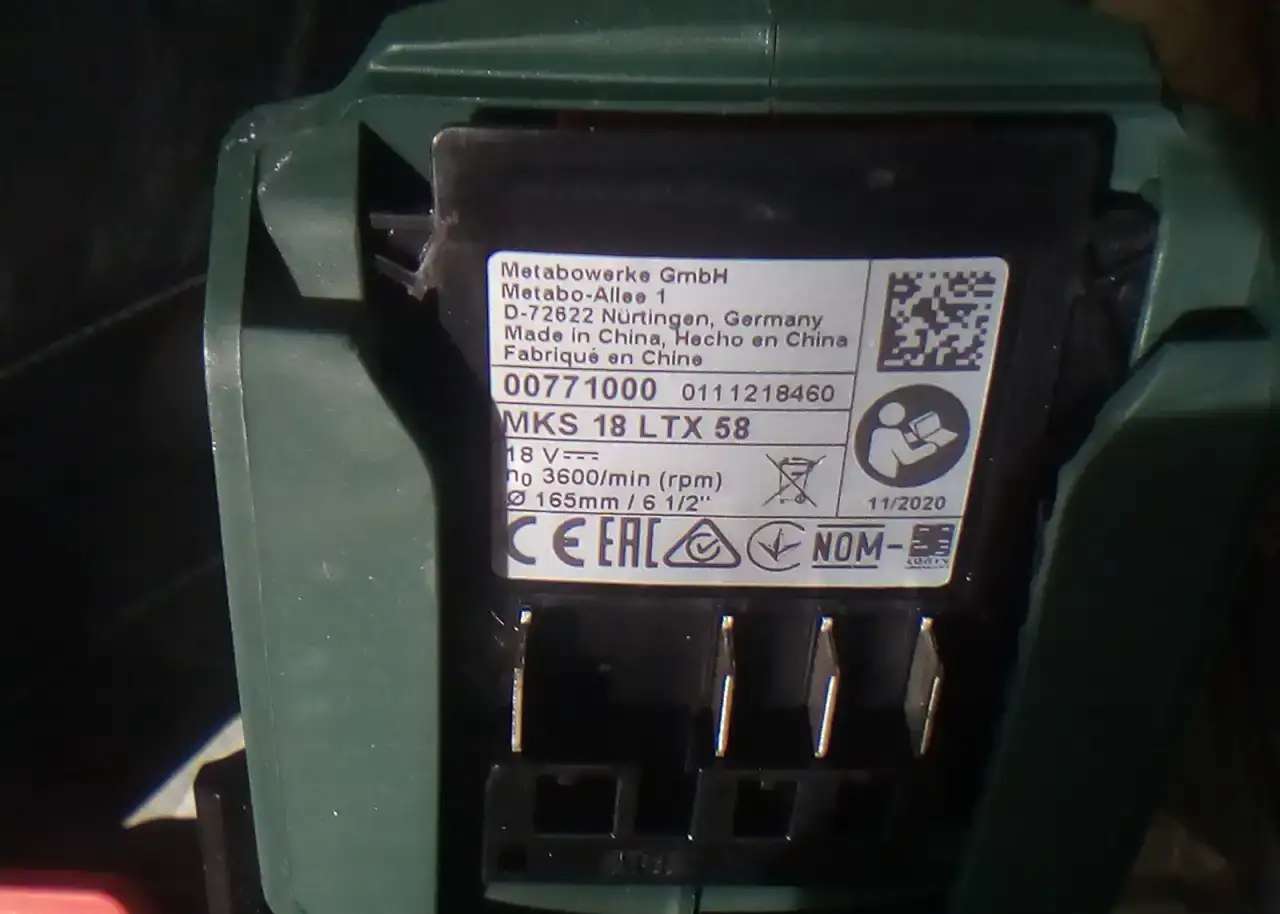пила по металлу mks18ltx metabo