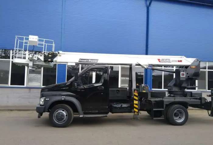 Автовышка Novas SJ22 22м на шасси ГАЗон NEXT