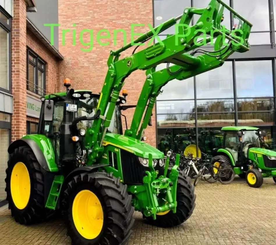 John Deere 6M125 фронтальный погрузчик John Deere 623R