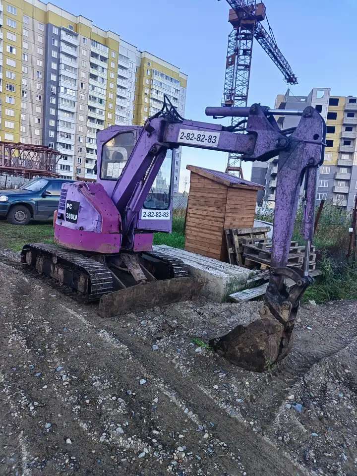 Услуги, мини-экскаватор