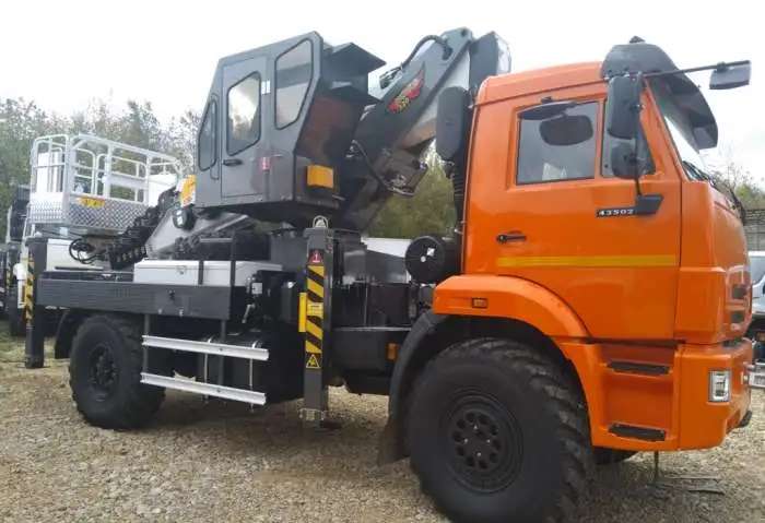 Автовышка Novas 320 32м На Шасси КамАЗ 43502