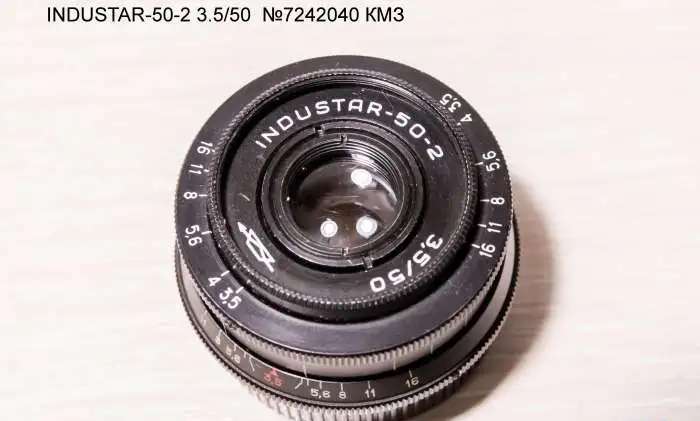 INDUSTAR-50-2 3.5/50 №7242040 КМЗ
