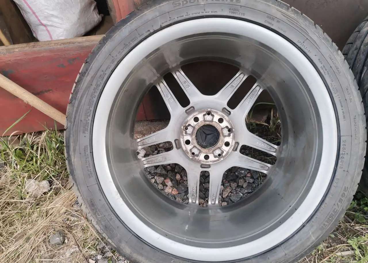 Диски литые разноширокие Mercedes r 18 AMG 5 шт