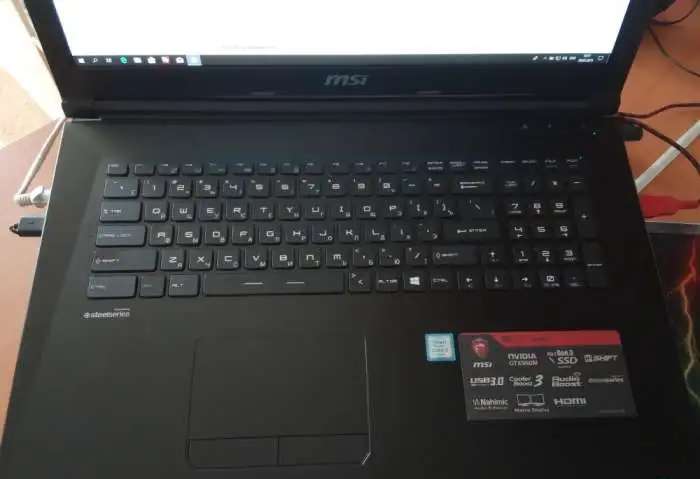 Игровой Ноутбук MSI GL72