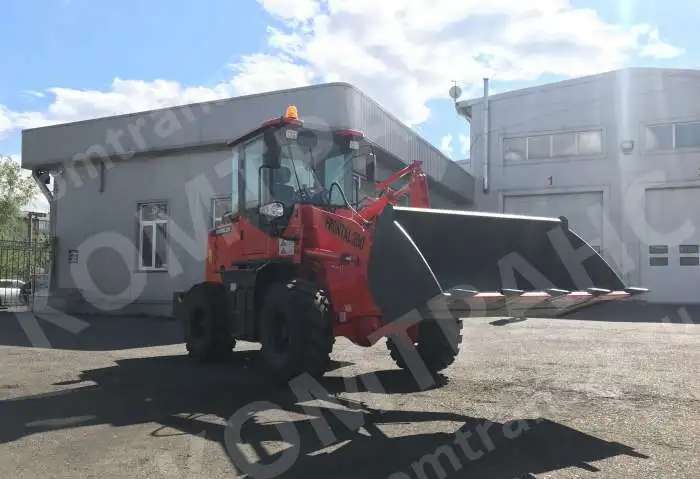 фронтальный погрузчик frontal 200 красный