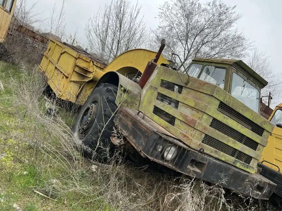 Каток дорожный ДУ-16 на базе МОАЗ