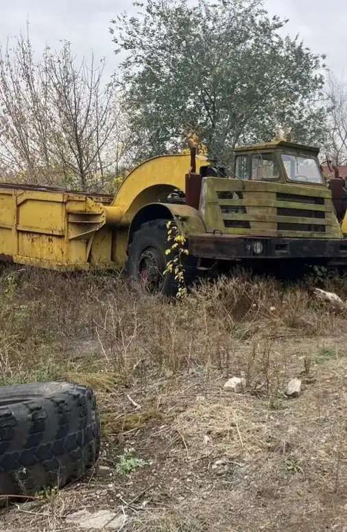Каток дорожный ДУ-16 на базе МОАЗ