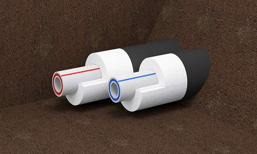 Утеплитель для труб любого размера из пенополистирола.
