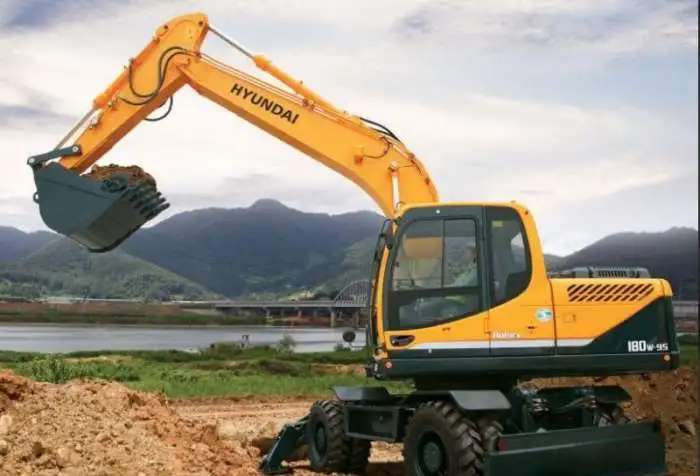Услуги экскаватора Hyundai R180