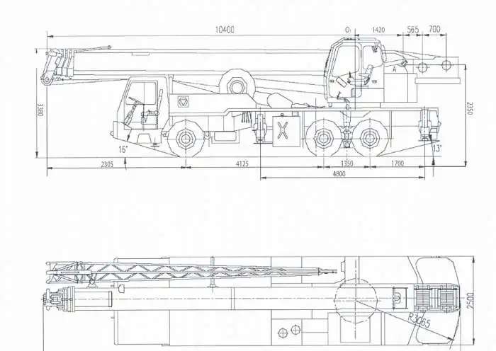 Аренда автокрана XCMG QY-25K5-1