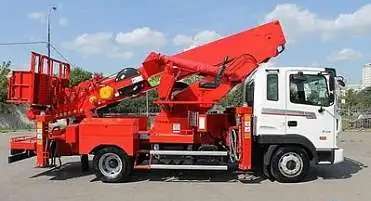 Аренда автовышки АГП-35 метров