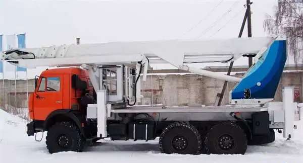 Аренда автовышки АГП-35 метров