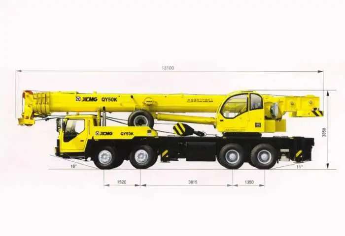 Аренда автокрана XCMG QY-50K5