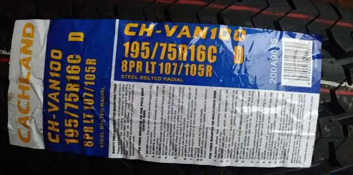Шины 195/75 R16C Cachland CH-VAN100 107/105R