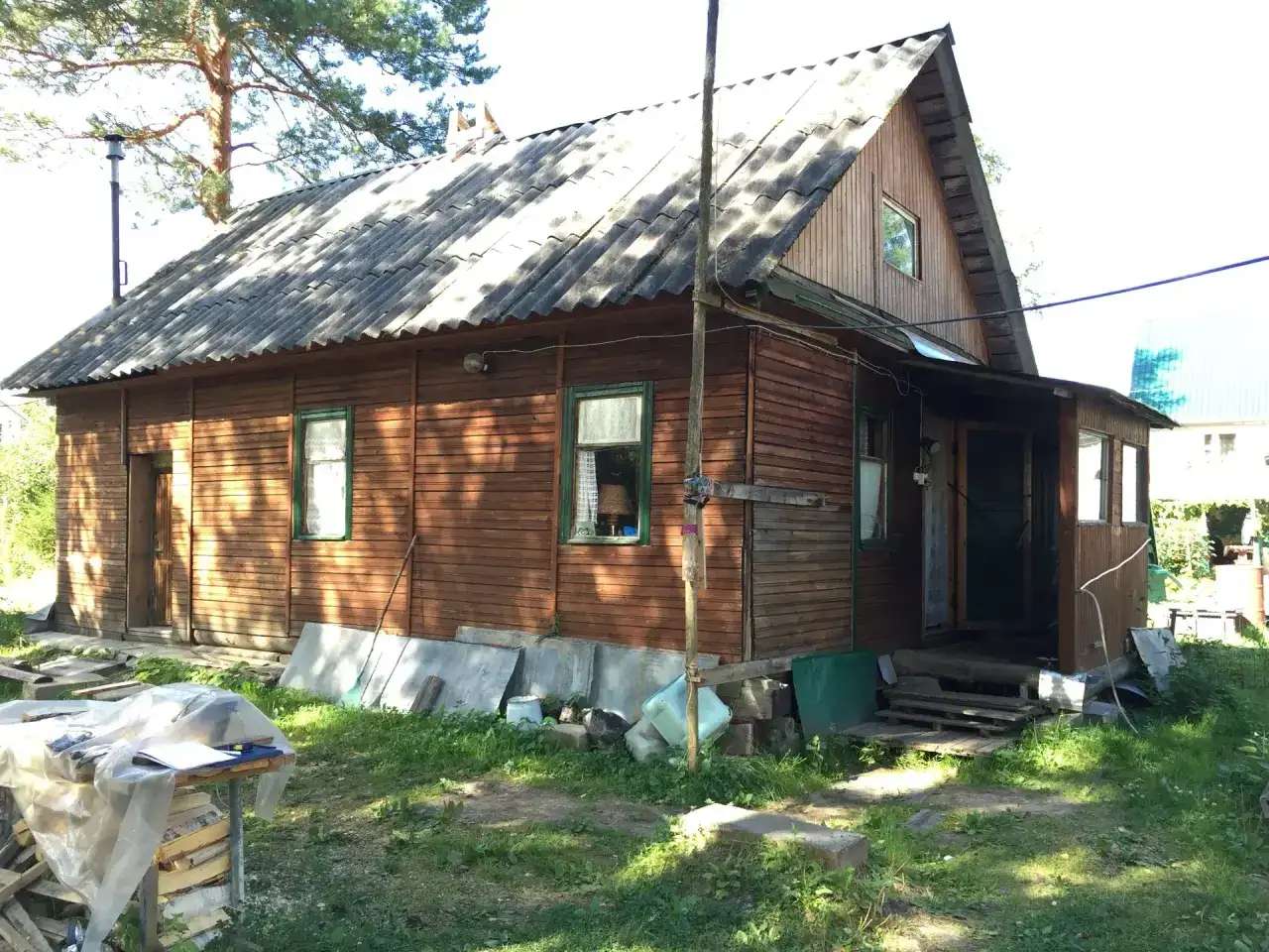 Продам дачу, Лен.область,Гатчинский район,с.т.Глобус,массив Красница,участок