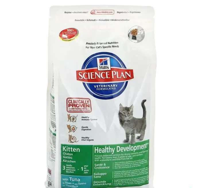 Корм для котят Hill's Science Plan Healthy Development курица\тунец. 2 кг