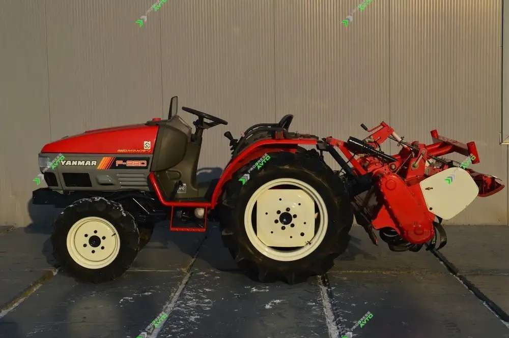 Yanmar F-220 мини трактор японский 4067