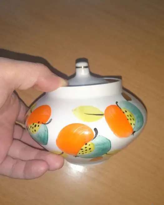 Чайный набор, расписной фарфоровый