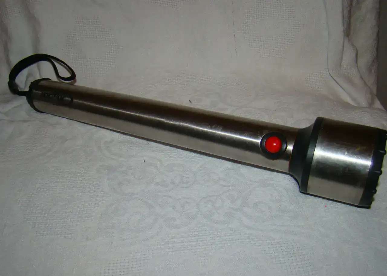 Фонарик Космос металлический (нержавейка).