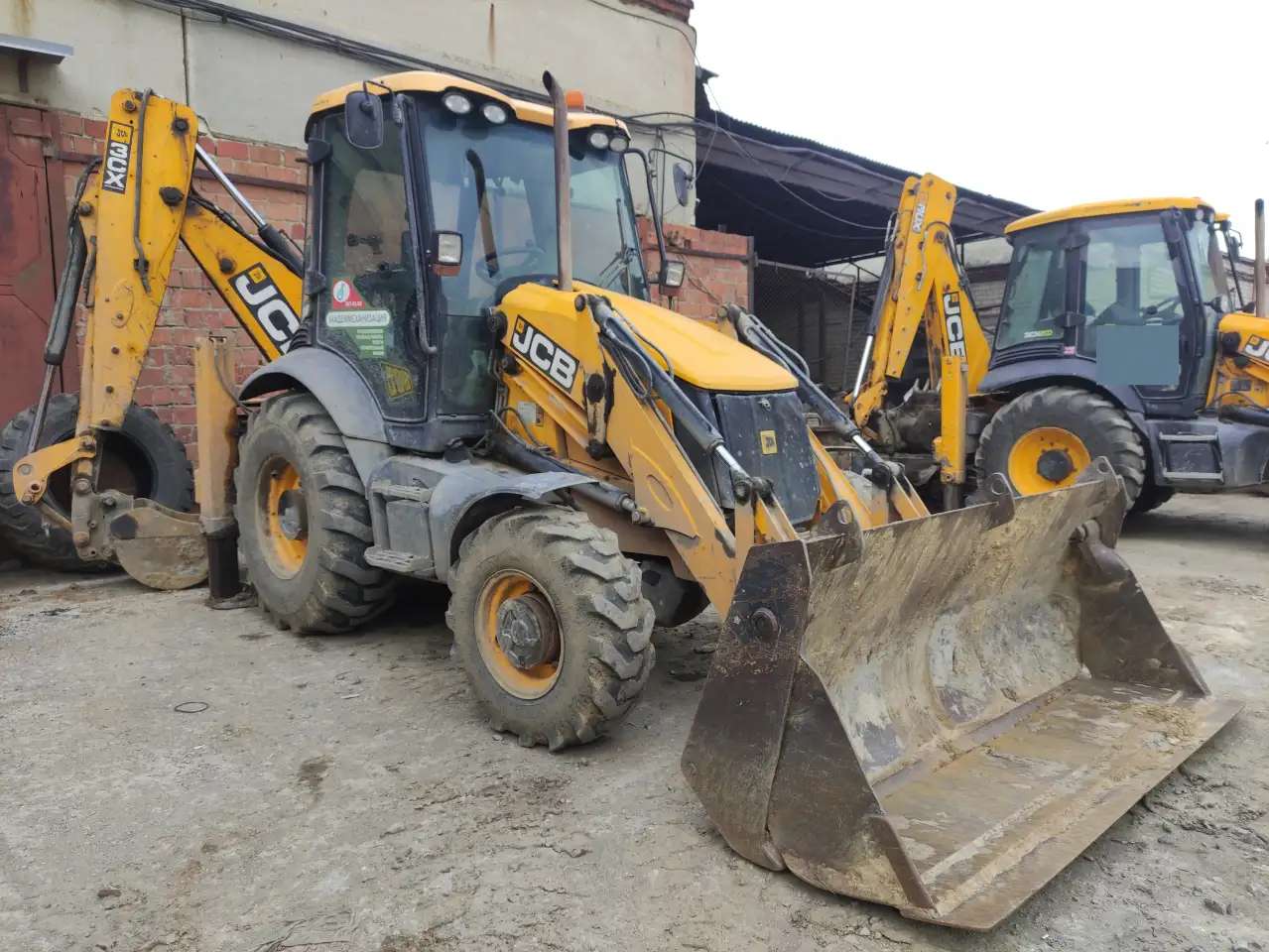 Экскаватор погрузчик JCB 3CX SM4T (Англия)